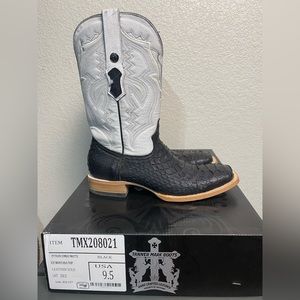 Men’s 9.5 western boot python/snake